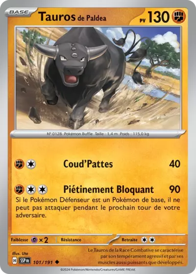 SSP 101/191 Tauros de Paldéa