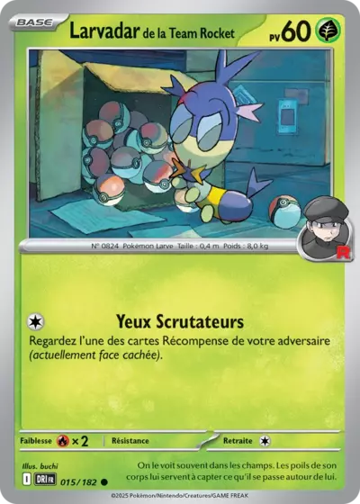 DRI 015/182 Larvadare de la Team Rocket