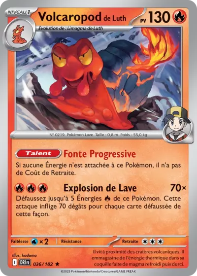 DRI 036/182 Volcaropod de Luth