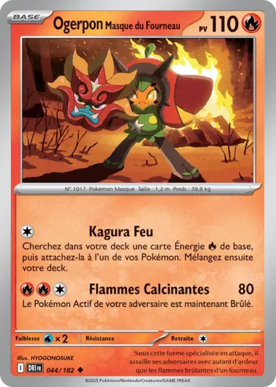 DRI 044/182 Ogerpon masque du Fourneau
