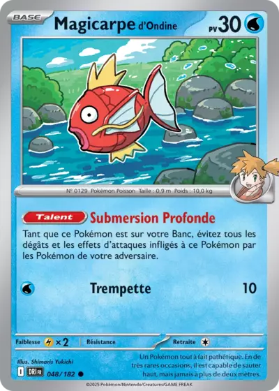 DRI 048/182 Magicarpe d'Ondine