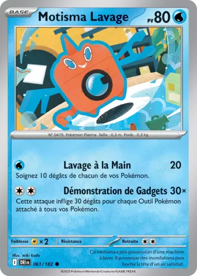 DRI 061/182 Motisma Lavage