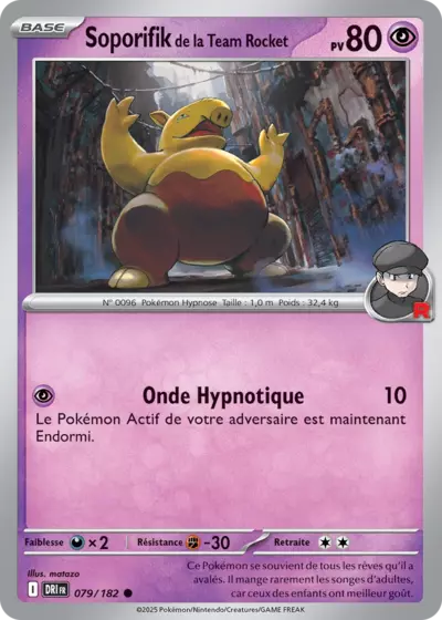 DRI 079/182 Soporifik de la Team Rocket