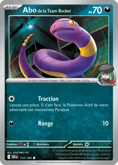 DRI 112/182 Abo de la Team Rocket