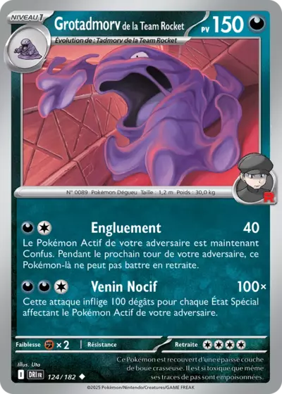 DRI 124/182 Grotadmorv de la Team Rocket