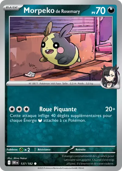 DRI 137/182 Morpeko de Rosemary