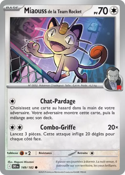 DRI 149/182 Miaouss de la Team Rocket