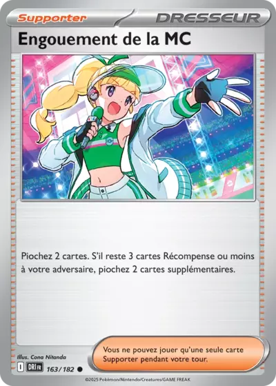 DRI 163/182 Engouement de la MC