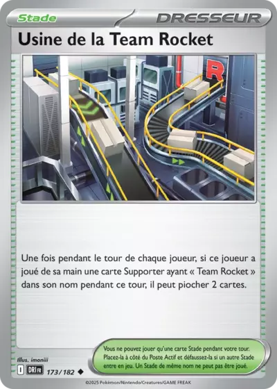DRI 173/182 Usine de la Team Rocket