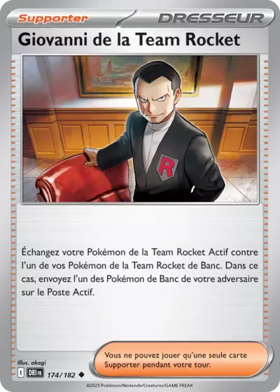 DRI 174/182 Giovanni de la Team Rocket