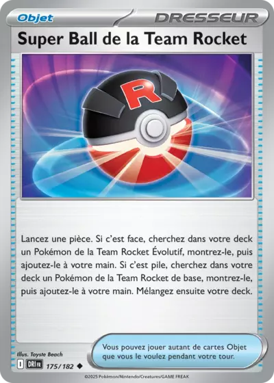 DRI 175/182 Super Ball de la Team Rocket