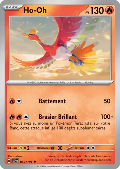 SSP 019/191 Ho-Oh