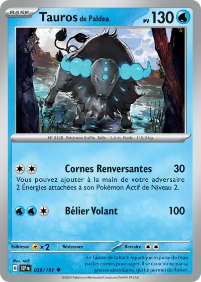 SSP 039/191 Tauros de Paldea
