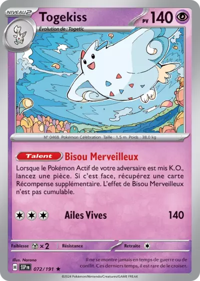 SSP 072/191 Togekiss