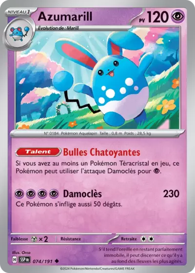 SSP 074/191 Azumarill