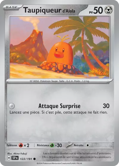 SSP 122/191 Taupiqueur d'Alola