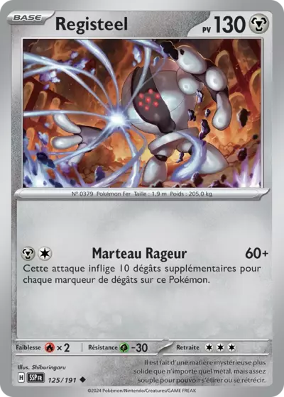 SSP 125/191 Régisteel