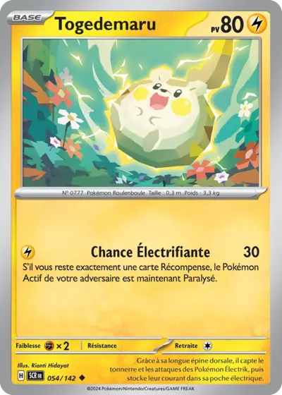 SCR 054/142 Togedemaru