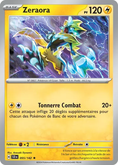 SCR 055/142 Zeraora