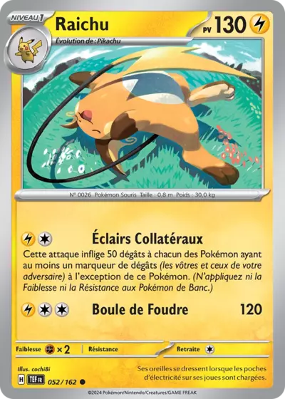 TEF 052/162 Raichu