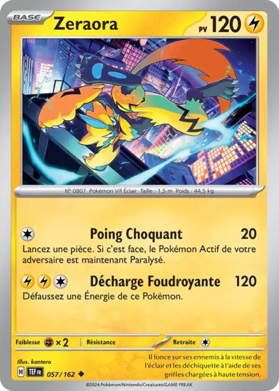 TEF 057/162 Zeraora