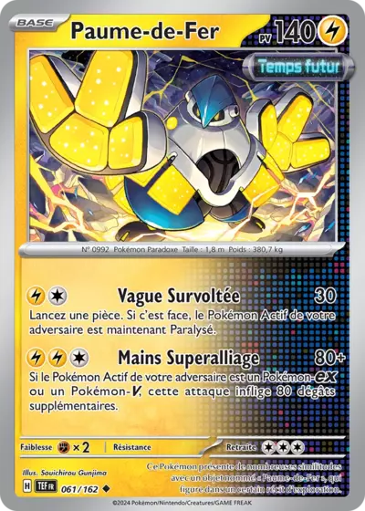 TEF 061/162 Paume-de-Fer