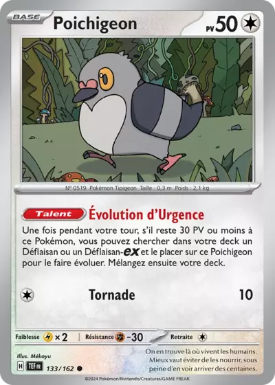 TEF 133/162 Poichigeon