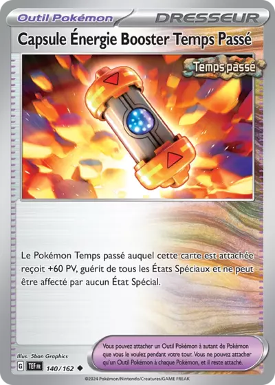 TEF 140/162 Capsule Energie Booster Temps Passé