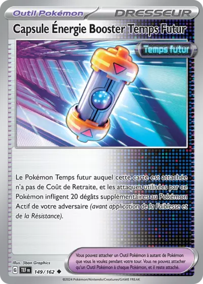 TEF 149/162 Capsule Energie Booster Temps Futur