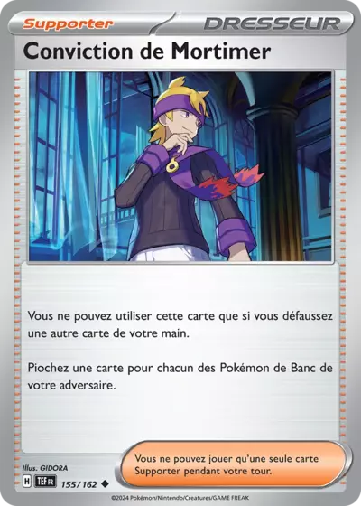 TEF 155/162 Conviction de Mortimer